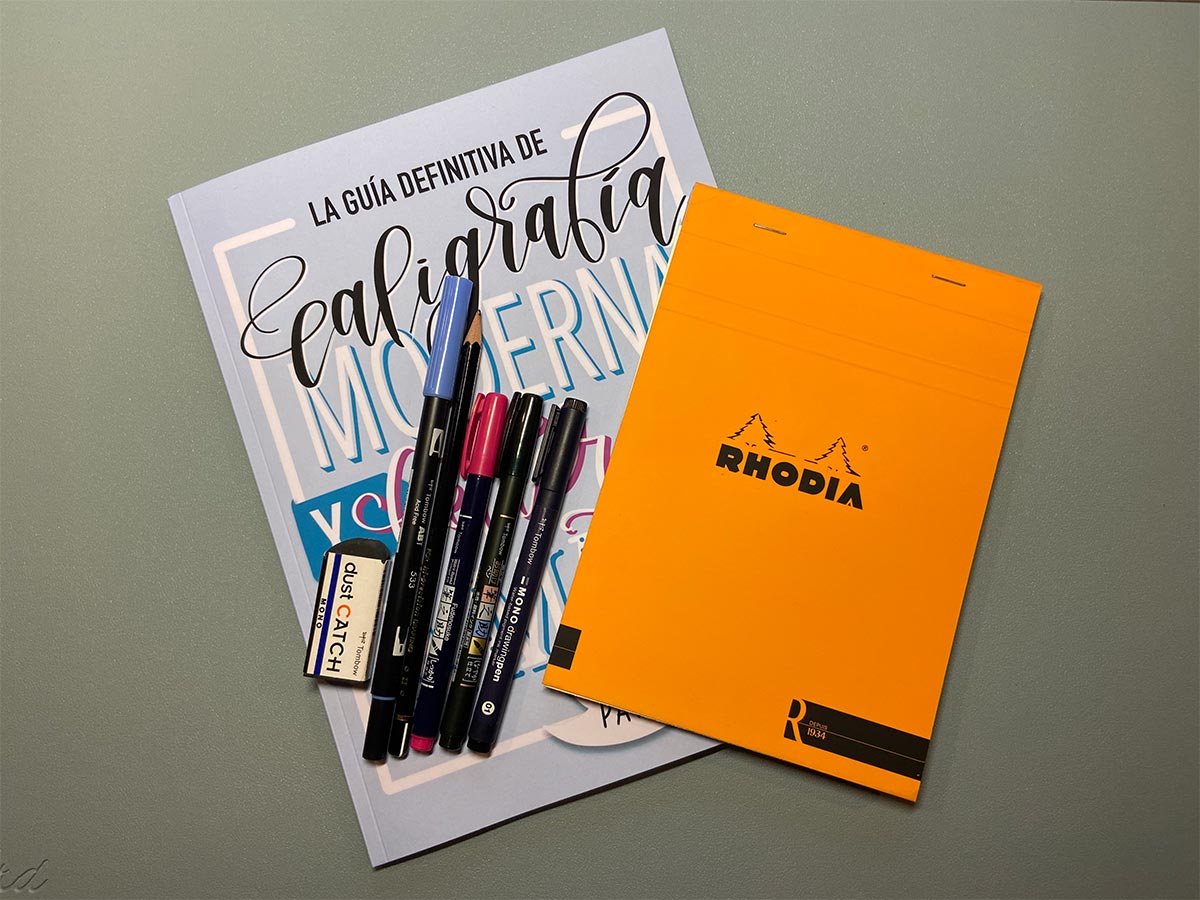 Lettering Cuadernos de lettering