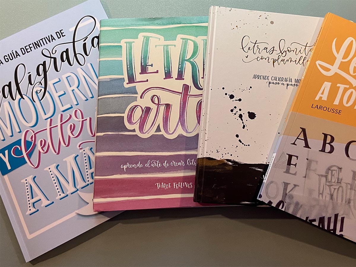 Lettering Libros de lettering