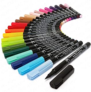 Set 12 Rotuladores Pincel Doble Punta SESW30C Pentel